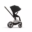Cybex Priam 4 Sepia Black rattaat, Rosegold rungolla. - Lastenvaunut ja yhdistelmävaunut - 521PLUSSTASBRG - 3