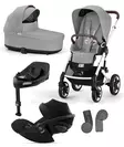 Cybex Talos S lux starttipaketti Stone Grey, Cloud G turvakaukalolla. - Lastenvaunut ja yhdistelmävaunut - 522001321STACLG - 1