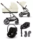 Cybex Balios S lux starttipaketti Seashell Beige. - Matkarattaat ja lastenrattaat - 524001203STACLG - 1