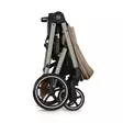 Cybex Balios S lux rattaat Almond Beige, kasattuna. - Matkarattaat ja lastenrattaat - 524001211STACLG - 6
