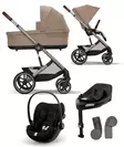 Cybex Balios S lux starttipaketti Almond Beige. - Matkarattaat ja lastenrattaat - 524001211STACLG - 1