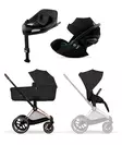 Cybex Priam Comfort starttipaketti Rosegold/Sepia Black. - Lastenvaunut ja yhdistelmävaunut - 526000001STACLG - 1