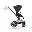 Cybex ePriam Comfort rattaat Rosegold/Sepia Black, avustaa epätasaisessa maastossa. - Lastenvaunut ja yhdistelmävaunut - 526000041STACLG - 4