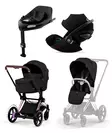 Cybex ePriam Comfort starttipaketti Rosegold/Sepia Black. - Lastenvaunut ja yhdistelmävaunut - 526000041STACLG - 1