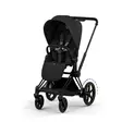 Cybex ePriam Comfort rattaat Matt Black/Sepia Black. - Lastenvaunut ja yhdistelmävaunut - 526000053STACLG - 2