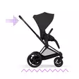 Cybex ePriam Comfort rattaat Matt Black/Sepia Black, avustaa epätasaisessa maastossa. - Lastenvaunut ja yhdistelmävaunut - 526000053STACLG - 5