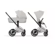 Cybex Priam Style yhdistelmävaunut Chrome/Brown, City Grey. - Lastenvaunut ja yhdistelmävaunut - 526000201YHDCBCG - 1