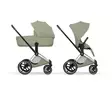 Cybex Priam Style yhdistelmävaunut Chrome/Brown, Sage Green. - Lastenvaunut ja yhdistelmävaunut - 526000201YHDCBSG - 1