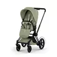 Cybex ePriam Style lastenrattaat Matt Black, Sage Green. - Lastenvaunut ja yhdistelmävaunut - 526000211eRATMBSG - 1