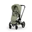 Cybex Priam Style lastenrattaat Matt Black, Sage Green. - Lastenvaunut ja yhdistelmävaunut - 526000211RATMBSG - 1
