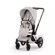 Cybex ePriam Style lastenrattaat Champagne, City Grey. - Lastenvaunut ja yhdistelmävaunut - 526000221eRATCHCG - 1