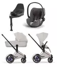 Cybex ePriam Style starttipaketti Rosegold, City Grey. - Lastenvaunut ja yhdistelmävaunut - 526000221eSTARGCG - 1
