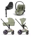 Cybex ePriam Style starttipaketti Rosegold, Sage Green. - Lastenvaunut ja yhdistelmävaunut - 526000221eSTARGSG - 1