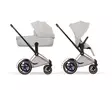 Cybex ePriam Style yhdistelmävaunut Rosegold City Grey. - Lastenvaunut ja yhdistelmävaunut - 526000221eYHDRGCG - 1