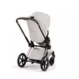 Cybex Priam Style lastenrattaat City Grey, takaa. - Lastenvaunut ja yhdistelmävaunut - 526000221RATRGCG - 7