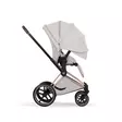 Cybex Priam Style lastenrattaat City Grey, suuri jatkettava kuomu. - Lastenvaunut ja yhdistelmävaunut - 526000221RATRGCG - 3