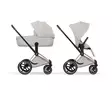 Cybex Priam Style yhdistelmävaunut Rosegold, City Grey. - Lastenvaunut ja yhdistelmävaunut - 526000221YHDRGCG - 1