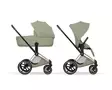 Cybex Priam Style yhdistelmävaunut Rosegold, Sage Green. - Lastenvaunut ja yhdistelmävaunut - 526000221YHDRGSG - 1