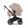 Bugaboo Donkey 6 starttipaketti Double Black/Desert Taupe sivulta kuvattuna - Lastenvaunut ja yhdistelmävaunut - 100370005STADOCLG - 5