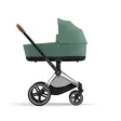 Cybex Priam vaunut värissä Leaf Green. - Lastenvaunut ja yhdistelmävaunut - 521002319YHDLG - 2