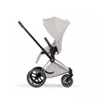 Cybex Priam Style lastenrattaat City Grey, istuinosa työntäjää kohti. - Lastenvaunut ja yhdistelmävaunut - 526000201RATCBCG - 4