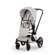 Cybex Priam Style lastenrattaat Chrome/Brown, City Grey. - Lastenvaunut ja yhdistelmävaunut - 526000201RATCBCG - 1