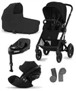 Cybex Talos S lux 2025 starttipaketti Moon Black. - Lastenvaunut ja yhdistelmävaunut - 525000799STACLG - 1