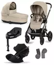 Cybex Talos S lux 2025 starttipaketti Almond Beige. - Lastenvaunut ja yhdistelmävaunut - 525000803STACLG - 1