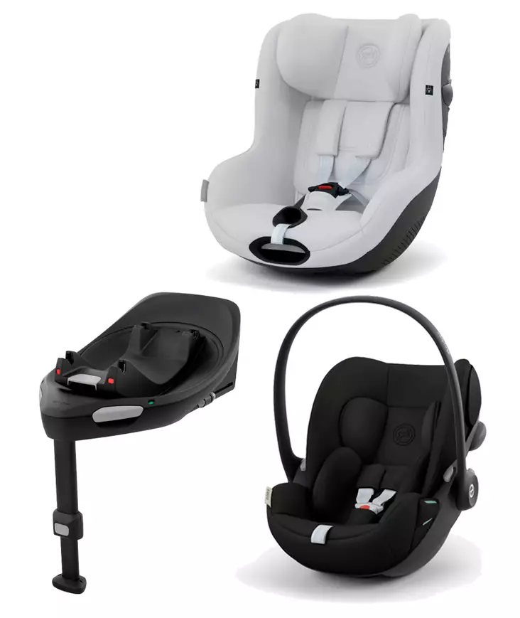 CYBEX G-line turvaistuin starttipaketti sis. Cloud G, Sirona G, Base G - Turvaistuimet 9-36kg - 70000632MODUFOG - 1
