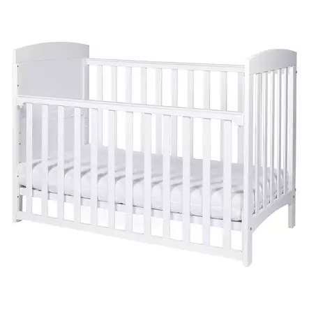 Pinnasänky Tinynord Leon White laskettavalla laidalla. - Pinnasängyt ja lastensängyt - 297295PAK - 2