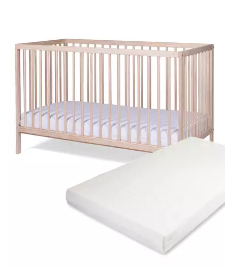 Pinnasänky Tinynord Lassy Natural ja Anne & Mikael Premium patja. - Pinnasängyt ja lastensängyt - 297297PAK - 1