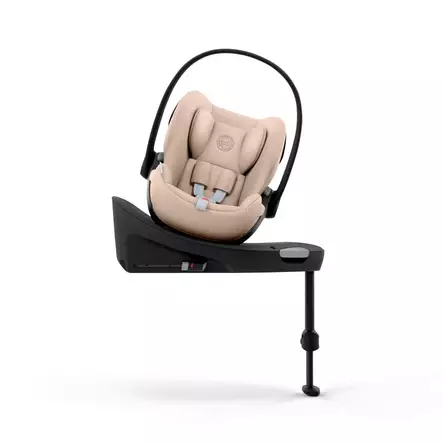 CYBEX Cloud G3 i-Size turvakaukalo Almond Beige ja Base G3 jalusta kääntyy ovelle. - Turvakaukalot 0-13kg - 526001338PAK - 2