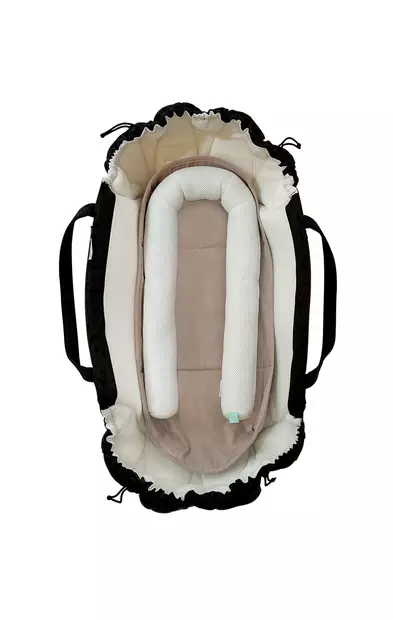 Najell SleepCarrier X kantokassi Matte Black pienentimellä. - Vaunukopat ja kantokassit - N20115701PAK - 2