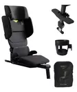 Axkid UP turvavyöistuin ja lisävarusteet Arctic Mist Grey. - Turvavyöistuimet 15-36kg - 0132705-2440PAK - 1