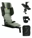 Axkid UP turvavyöistuin ja lisävarusteet Nordic Bloom Green. - Turvavyöistuimet 15-36kg - 0132705-2442PAK - 1