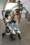 Matkarattaat BRITAX Flylite Sage Green lapsella. - Matkarattaat ja lastenrattaat - 2000041984PAK - 2