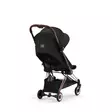 Cybex Coya matkarattaat Rosegold Sepia Black takaa. - Matkarattaat ja lastenrattaat - 522004245pak - 4