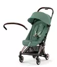 Cybex Coya matkarattaat Rosegold Leaf Green ja turvakaari. - Matkarattaat ja lastenrattaat - 522004285pak - 1