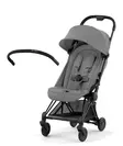 Cybex Coya matkarattaat Matt Black Mirage Grey ja turvakaari. - Matkarattaat ja lastenrattaat - 522004325pak - 1