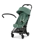 Cybex Coya matkarattaat Matt Black Leaf Green ja turvakaari. - Matkarattaat ja lastenrattaat - 522004355pak - 1