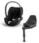 Cybex Cloud T kaukalo ja Base T jalusta v=C3=A4riss=C3=A4 Sepia Black.=
 - Turvakaukalot 0-13kg - 523000220PAK - 10
