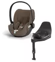 CYBEX Cloud T i-Size Plus turvakaukalo Coconut Brown, Base T jalustalla. - Turvakaukalot 0-13kg - 523000230PAK - 1