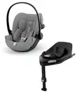 CYBEX Cloud G3 i-Size turvakaukalo PLUS Stone Grey ja Base G3 jalusta. - Turvakaukalot 0-13kg - 526001342PAK - 1