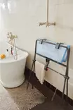 Stokke Flexi Bath kylpyamme taittuu kasaan myös Flexi Stand telineen kanssa. - Kylpyammeet ja kylpytuet - 531913pak - 2
