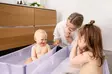 Stokke Flexi Bath kylpyamme Lavender lapsilla. - Kylpyammeet ja kylpytuet - 531914pak - 2