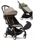 Stokke YoYo3 matkarattaat paketti Taupe, hyönteissuoja ja jalkatuki. - Matkarattaat ja lastenrattaat - 646002PAK - 1