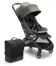 Bugaboo Butterfly matkarattaat ja laukku Black/Forest Green. - Matkarattaat ja lastenrattaat - 100025001pak - 1