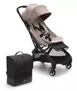 Bugaboo Butterfly matkarattaat ja laukku Black/Desert Taupe. - Matkarattaat ja lastenrattaat - 100025034pak - 1