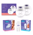 Rintapumppu Lansinoh Wearable Double kampanjapaketti. - Rintapumput - 53752pak - 1