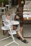 Cybex Lemo All White lapsella. - Syöttötuolit - 521004829PAK - 2